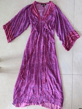 Winter Kate Kimono Maxi Dress